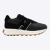 Hogan H641 Black Leather Sneakers