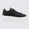 Hogan H-stripes Quilted Platform Lace-up Sneakers