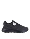 Hogan Suede Upper Hyperlight Sneakers In Black