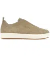 Hogan Slip-on Sneakers With Pull Tab And Suede Finish In Brown