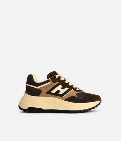Hogan Sneakers In Brown