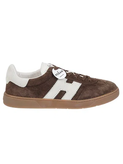 Hogan Sneakers In Brown