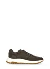 Hogan Hyperlight Leather Trainers In Brown