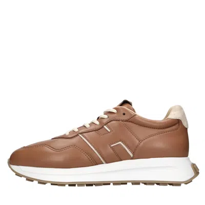 Hogan Sneakers Brown In Marrone Scuri