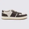 Hogan Round Toe Low Top Sneakers In Brown