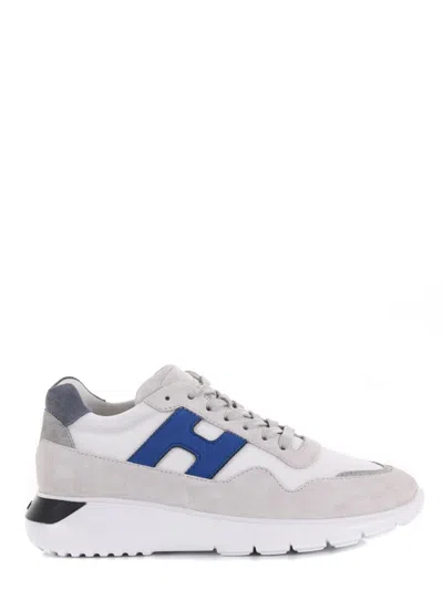 Hogan Sneakers In Ghiaccio/blu