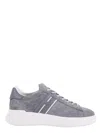 Hogan 'h581' Grey Suede Sneakers In Grey