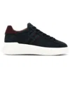 Hogan Sneakers H580 In Pelle Scamosciata In Grey