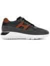Hogan Interactive 3 Lace-up Sneakers In Grey