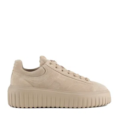 Hogan Sneakers H-stripes Beige