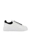 Hogan H-stripes Low-top Sneakers In White