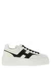 Hogan Nappa Leather Sneakers With Extralight Eva Sole In White