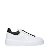 Hogan H-stripes Low-top Sneakers In White