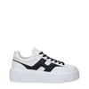 Hogan Nappa Leather Sneakers With Extralight Eva Sole In White