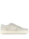 Hogan Sneakers H-tv In Beige Leather