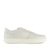 Hogan Sneakers H-tv In Beige Leather In White
