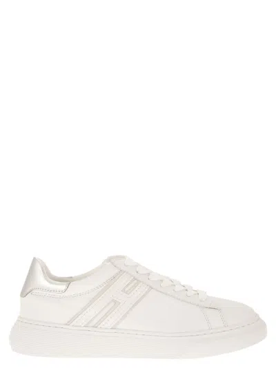 Hogan Sneakers H365 In Silver/white