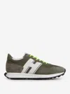 Hogan H601 Sneakers In Suede Calf Leather In Brown