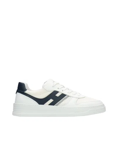 Hogan Sneakers H630 White Blu In Black