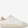 Hogan Leather Sneakers With Suede Toe In Multicolor