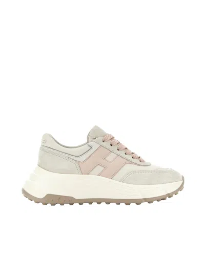 Hogan Sneakers Hi Fi Avorio Rosa