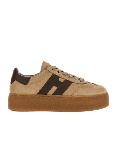 Hogan Woman Platforms In Brown