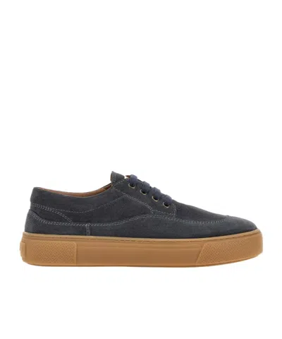 Hogan Crosswind Sneakers In Blue