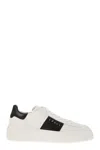 Hogan H-stripes Lace-up Sneakers In Multi