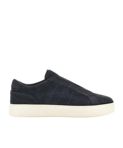 HOGAN HOGAN LOGO EMBOSSED SLIP-ON SNEAKERS