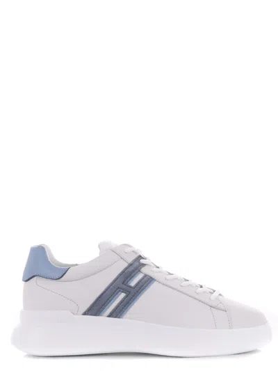 Hogan Sneakers  H580 In Pelle Disponibile Store Scafati E Pompei In Bianco