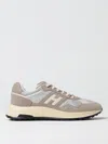 Hogan Men's Suede And Smooth Leather Hyperlight Sneakers In Beige