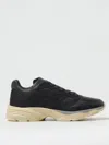 Hogan Perforated Rubber Sole Sneakers In Black
