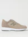 Hogan Tomaia In Suede And Technical Fabric In Multi