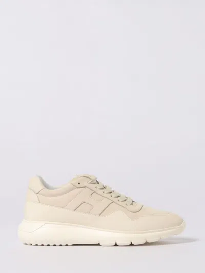 Hogan Sneakers  Men Color Ivory In Animal Print