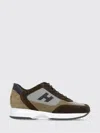 Hogan Interactive Low-top Sneakers In Animal Print