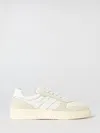 Hogan Two-tone Leather Sneakers With Logos In White