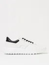 Hogan Round Toe Sneakers In White