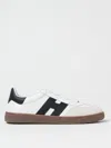 Hogan Sculpted Sneakers With Contrasting Accents In White