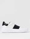 Hogan H-stripes Lace-up Sneakers In White