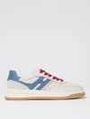 Hogan Panel Stitched Sneakers Perforated Toebox In White 2