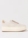 Hogan Low Top Skyscraper Platform Sneakers In Beige