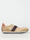 Hogan Leather Sneakers In Beige
