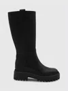 Hogan Boots  Woman Color Black In Black