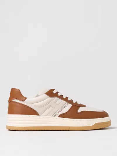 HOGAN SNEAKERS HOGAN WOMAN COLOR BROWN,G52498032
