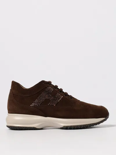 Hogan Sneakers  Woman Color Brown
