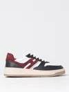 Hogan H630 Sneakers Contrasting Panels In Grey