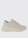 Hogan Women White Lace Up Sneakers, 5.5 Luxury Sneakers For Women Darveys In Neutral