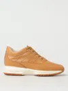 Hogan Pierced H Interactive Leather Sneakers In Leather