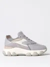 Hogan Women's Calf Leather Sneakers With Oversized Sole In Violett