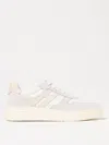 Hogan H630 Leather And Suede Sneakers In White